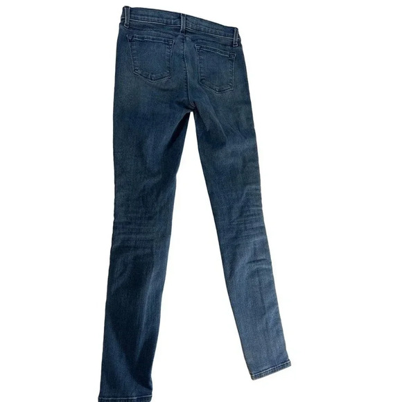 J Brand Liberty Womens Jrs  Skinny Jeans Med Wash Whiskering Size 27 - Picture 8 of 8